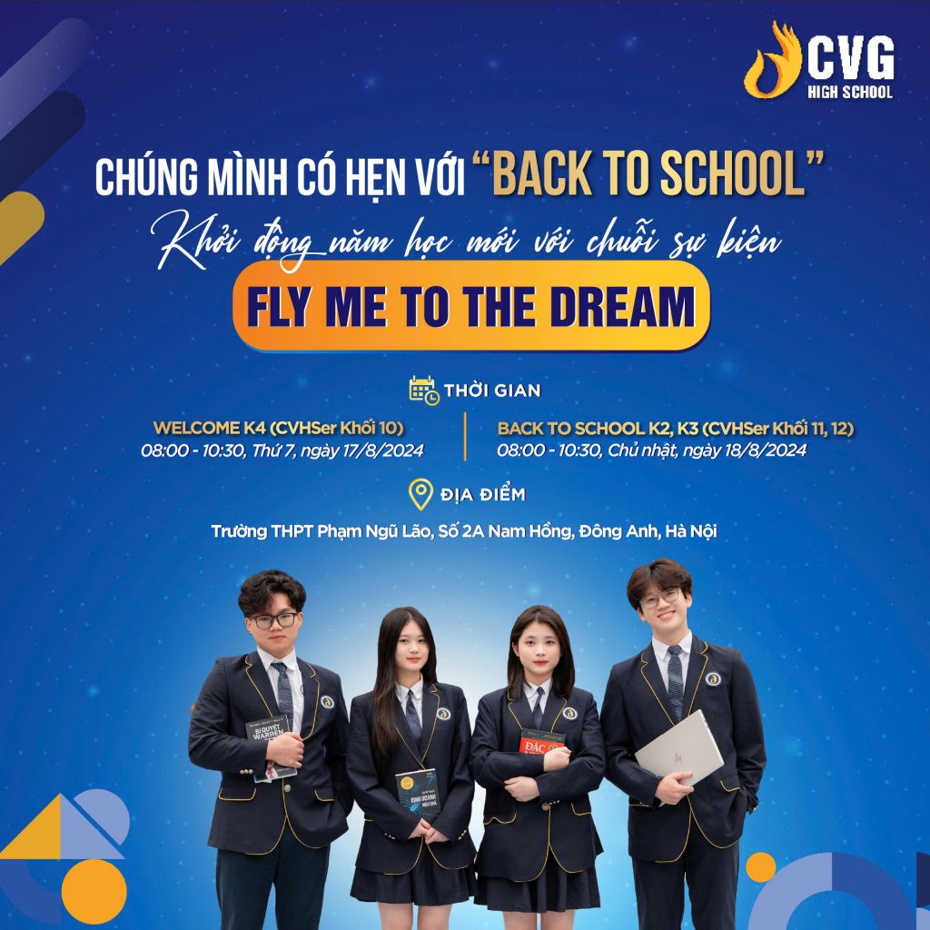 Sẵn sàng với lịch hẹn BACK TO SCHOOL 2024 - 2025