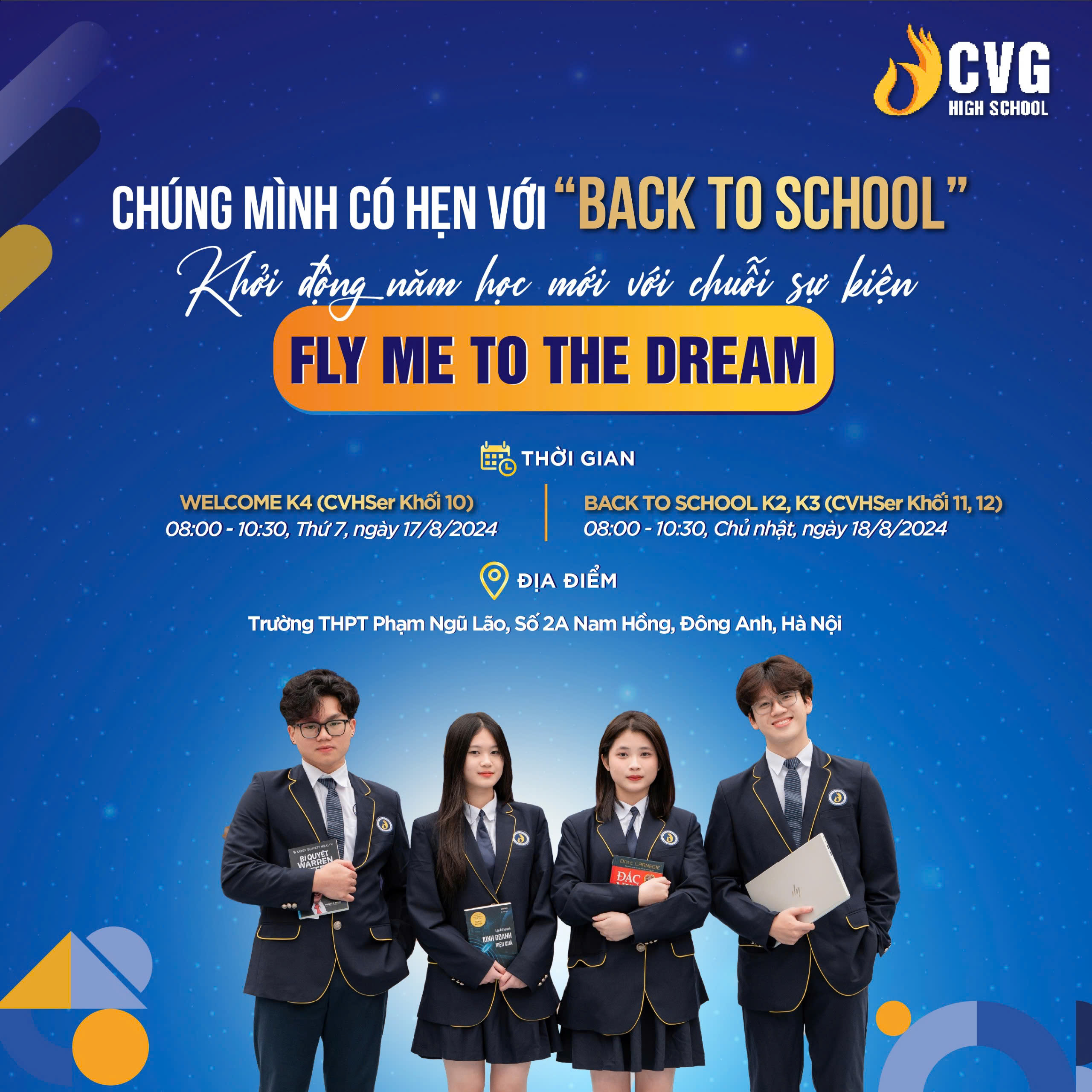 CHÚNG MÌNH CÓ HẸN VỚI BACK TO SCHOOL: CVHSER ĐÃ SẴN SÀNG KHỞI ĐỘNG NĂM HỌC MỚI 2024-2025?