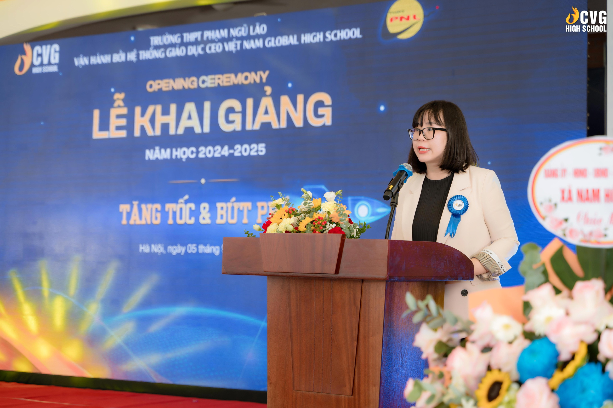 KHAI GIẢNG NĂM HỌC 2024 - 2025: KHỞI ĐẦU CỦA NHỮNG DOANH NHÂN TƯƠNG LAI