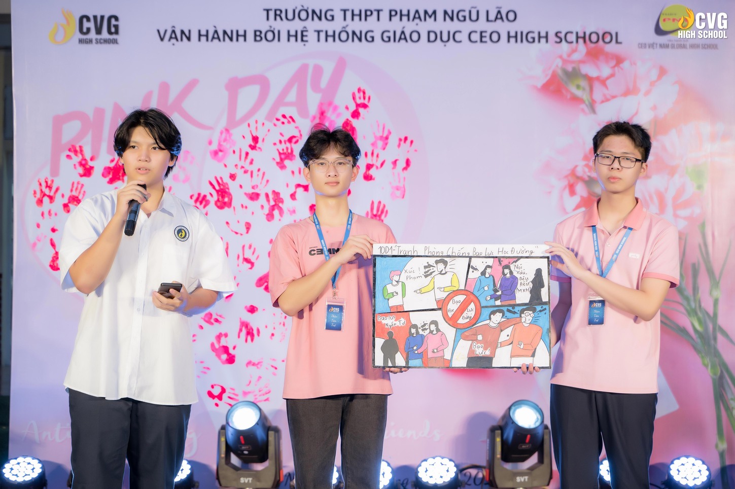 Cuộc thi vẽ tranh chủ đề “Anti-Bullying” với câu chuyện về tình bạn và phòng chống bạo lực qua những bức tranh.