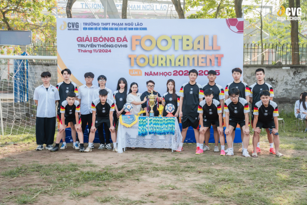 Khai mạc giải bóng đá truyền thống CVHS lần I, năm học 2024-2025