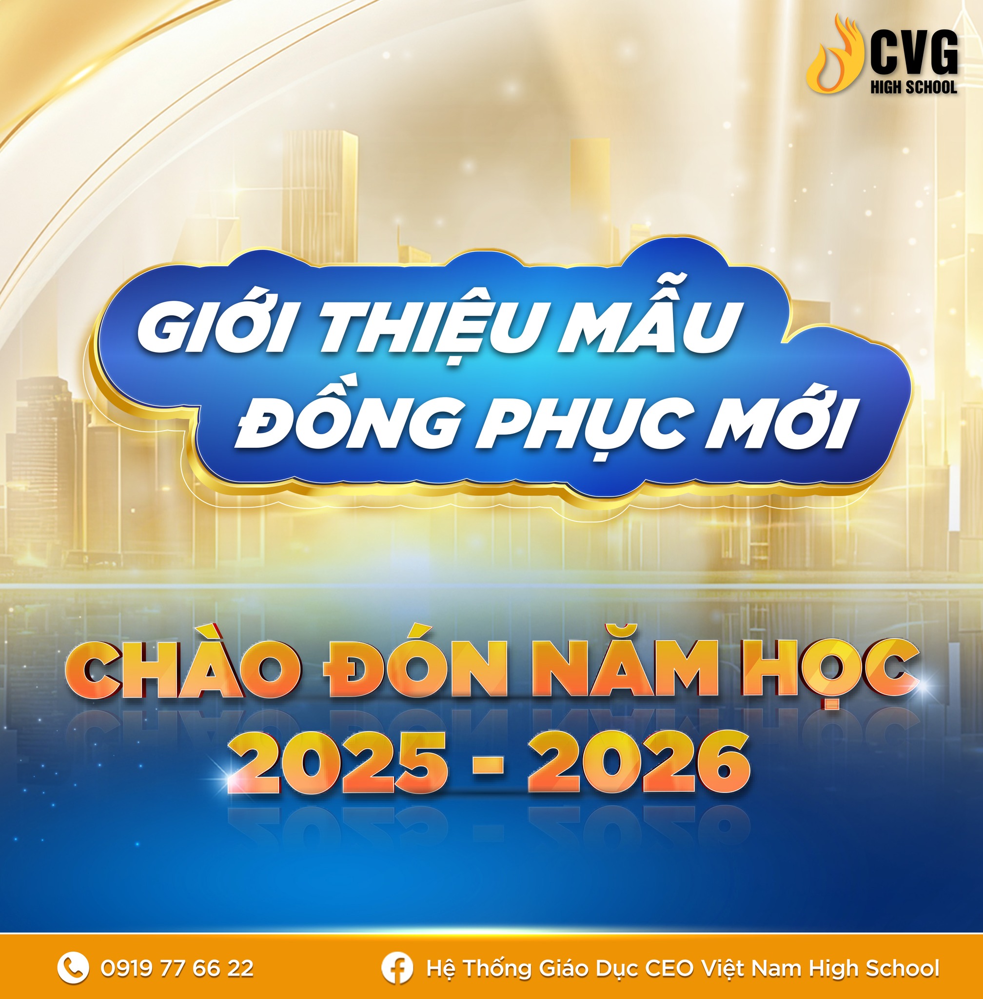 DIỆN MẠO MỚI – KHÍ CHẤT MỚI | CEO HIGH SCHOOL RA MẮT MẪU ĐỒNG PHỤC NĂM HỌC 2025 - 2026