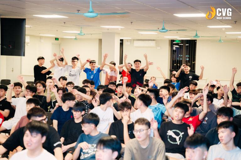 Hoạt động giao lưu, kết nối Học sinh 3 Khối đầy hào hứng tại Khu lưu trú với chủ đề "Welcome HOME - We live, we grow together”